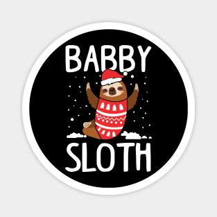 Matching Sloth Ugly Christmas Sweatshirts Magnet